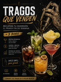 Aprendé a hacer y vender tragos + generá ingresos extra (muchos ya superan los $800.000 al mes) + bonos